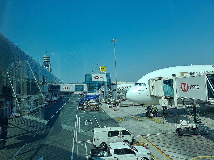 Dubai International Airport Terminal 3 interior, Emirates main hub